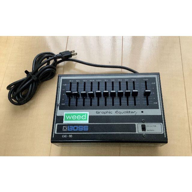 Weed BOSS GE-10 mod Hi-Fi イコライザー Weed BOSS GE-10 mod Hi-Fi イコライザー