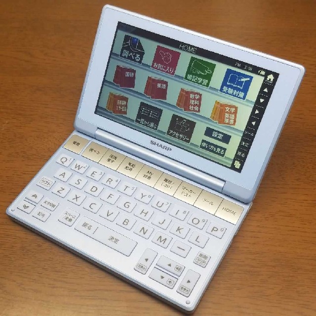 SHARP(シャープ)の電子辞書　SHARP Brain PW-SJ3 中学生モデル スマホ/家電/カメラのPC/タブレット(電子ブックリーダー)の商品写真