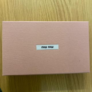 ミュウミュウ(miumiu)のMIUMIU 空箱(長財布)(その他)