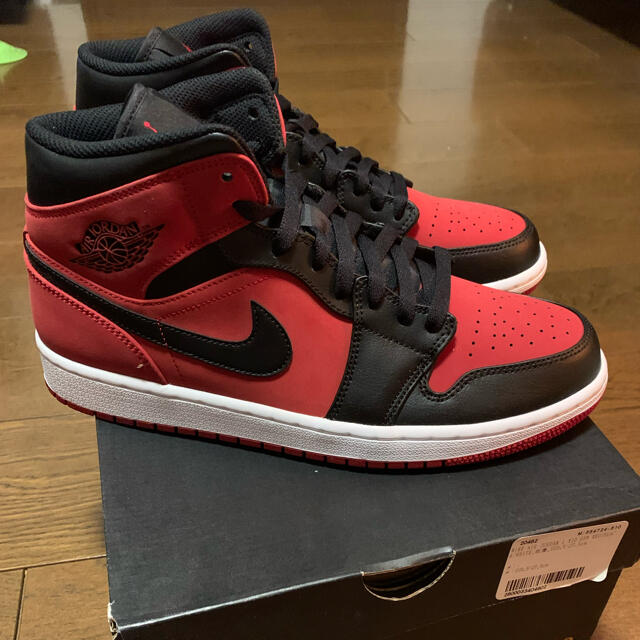 nike air jordan1 mid gym red ナイキ　ジョーダン1