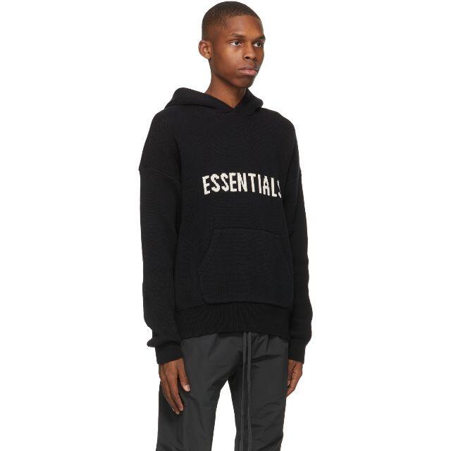 L】FOG ESSENTIALS Knit Hoodie Sweater - ニット/セーター
