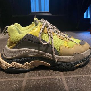 バレンシアガ(Balenciaga)のbalenciaga triples ネオンイエロー(スニーカー)