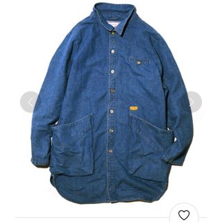 ネイタルデザイン(NATAL DESIGN)の【NATAL DESIGN 】SHOP COAT CHAMBRAY(ステンカラーコート)