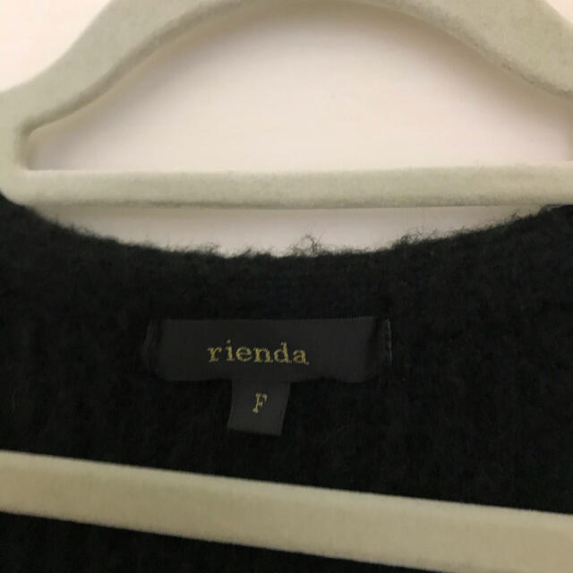 rienda(リエンダ)のrienda ニットロングカーディガン レディースのトップス(カーディガン)の商品写真