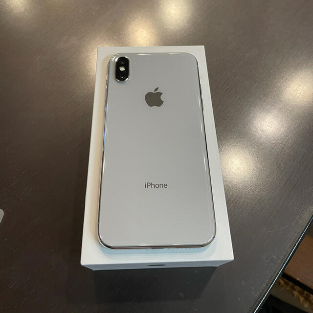 iphonex64GB シルバー 2