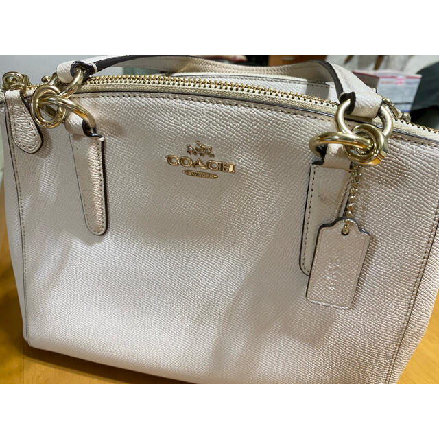 COACH ショルダーバッグ 白