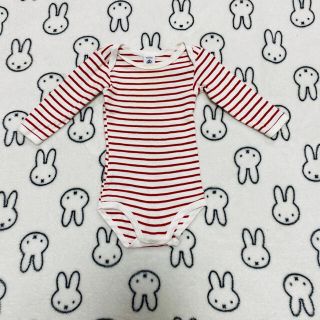 PETIT BATEAU プチバトー　長袖ロンパース(ロンパース)