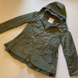 モンクレール(MONCLER)の美品☆Moncler LOTUS☆00☆カーキ☆鑑定済☆クリーニング済☆最終価格(モッズコート)