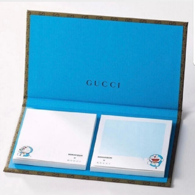 Gucci(グッチ)の♥️グッチ♥️ドラえもん♥️ インテリア/住まい/日用品の文房具(ノート/メモ帳/ふせん)の商品写真