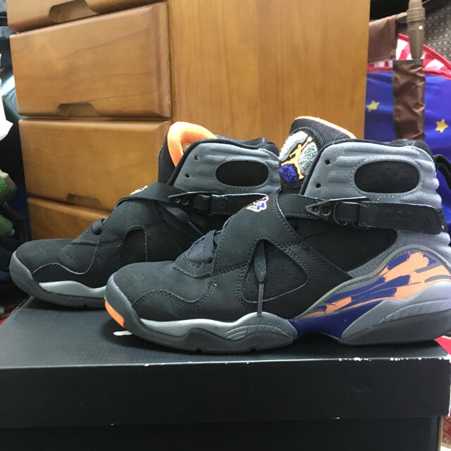 NIKE(ナイキ)のNIKE AIR JORDAN 8 Retro GS 24cm 美品 レディースの靴/シューズ(スニーカー)の商品写真