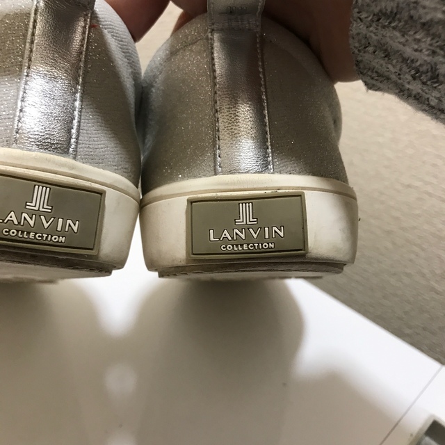 LANVIN(ランバン)のLANVIN   スニーカー シルバー レディースの靴/シューズ(スニーカー)の商品写真