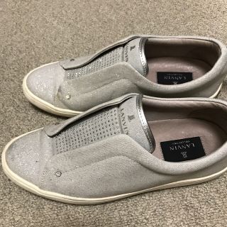 ランバン(LANVIN)のLANVIN   スニーカー シルバー(スニーカー)