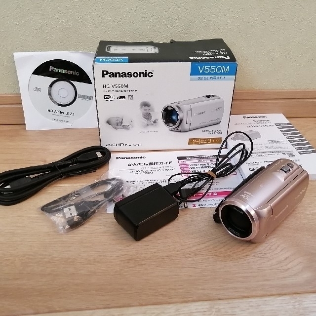 Panasonic - ハイビジョンビデオカメラ パナソニック HC-V550Mの通販