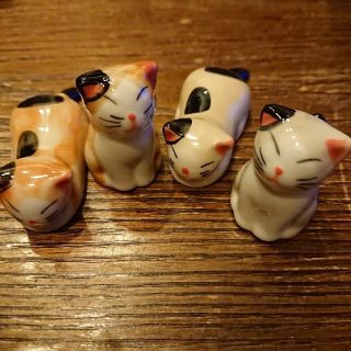 箸置き 猫６種 (カトラリー/箸)