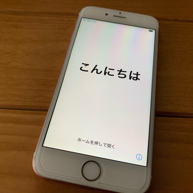 Apple(アップル)のiPhone 6s Rose Gold 16 GB Softbank スマホ/家電/カメラのスマートフォン/携帯電話(スマートフォン本体)の商品写真