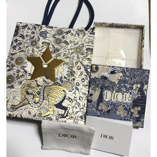 ディオール クリスマス限定 ショップ袋 紙袋 ショッパー Dior 付属品 
