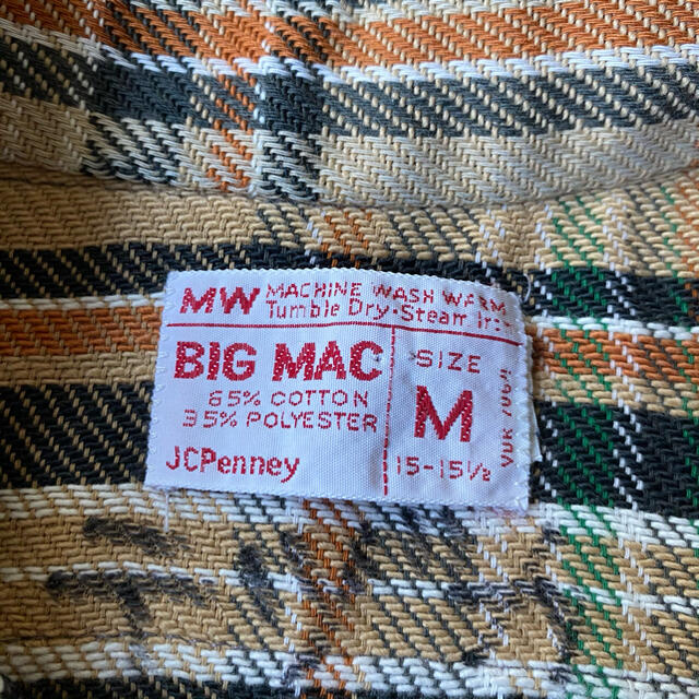 PENDLETON(ペンドルトン)のビッグマック ネルシャツ 70年代初期 ヴィンテージ古着 メンズのトップス(シャツ)の商品写真
