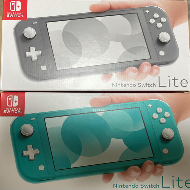 Switch liteターコイズ＆グレー2台セット