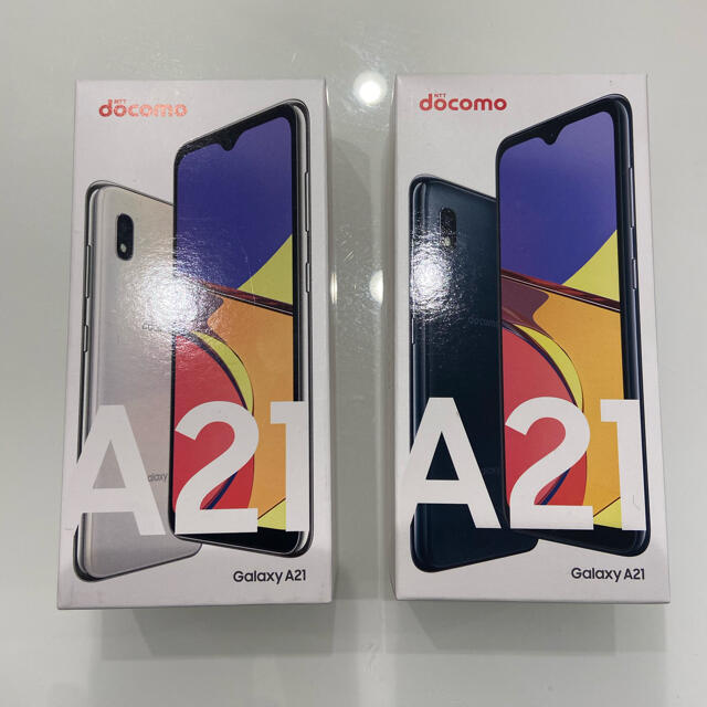 スマートフォン本体Galaxy A21(ホワイト) 新品未使用