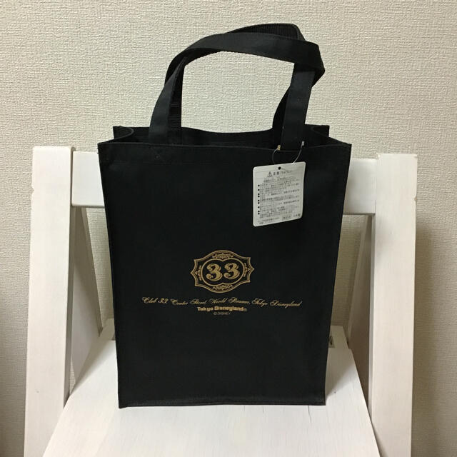 （値下げ）新品未使用　ディズニー　club33　トートバッグ　キャンバスバッグ