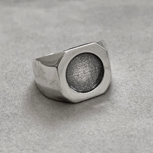 シルバー925 サークルカットリング　　カレッジリング 指輪　silver925