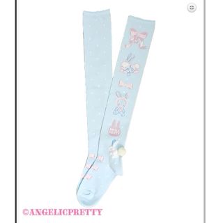 アンジェリックプリティー(Angelic Pretty)のangelic pretty mocomoco オーバーニー(ソックス)