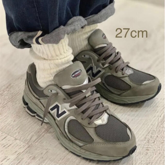 スニーカー【新品】new balance ML2002R A GRAY （ 27cm ）