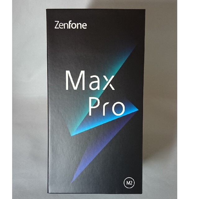 新品 ASUS Zenfone Max Pro M2 6GB/64GB ブルー - スマートフォン本体
