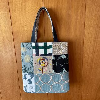 ミナペルホネン(mina perhonen)のミナペルホネン   ハンドメイド　ミニトートバック(ポーチ)