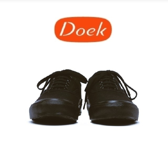 DOEK/ドゥック OXFORD BLACK PARA 22.0cm