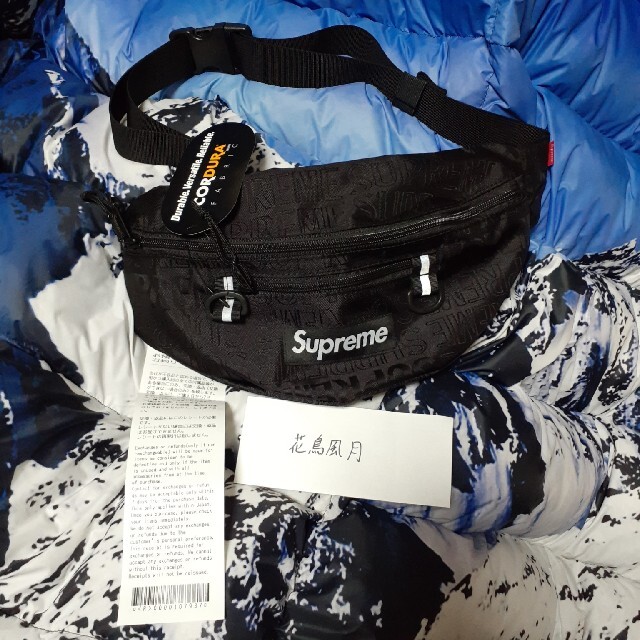 supreme 19ss waist bag pouch black