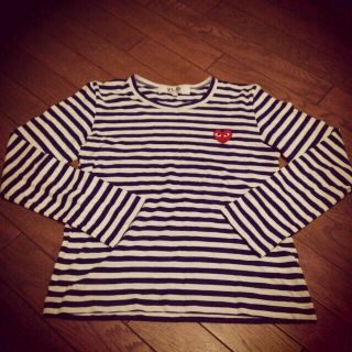 コムデギャルソン(COMME des GARCONS)のコムデギャルソン ボーダーT(カットソー(長袖/七分))