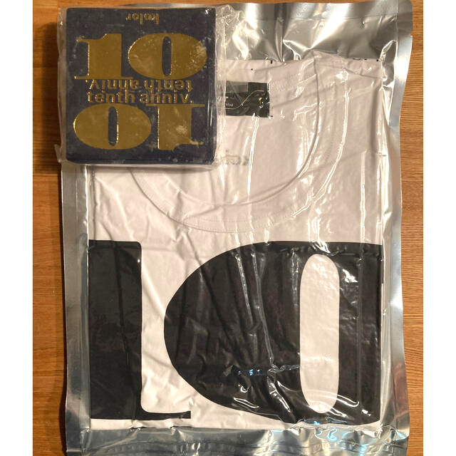 kolor(カラー)のKolor 10周年　Tシャツ　ノベルティ　非売品 メンズのトップス(Tシャツ/カットソー(半袖/袖なし))の商品写真