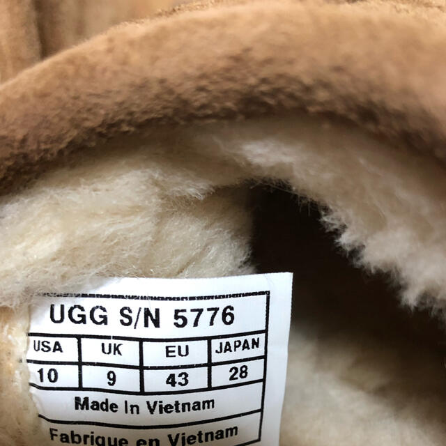 UGG(アグ)のUGG スリッポン モコモコ メンズの靴/シューズ(スリッポン/モカシン)の商品写真