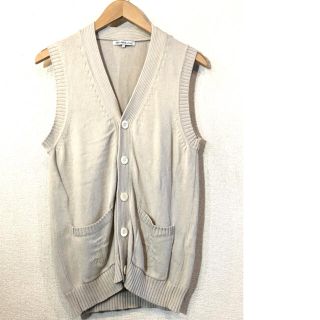 ユナイテッドアローズ(UNITED ARROWS)のGLR UNITED ARROWS★コットンニット★ベスト★ユナイテッドアローズ(ニット/セーター)