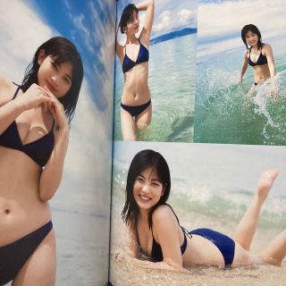 モーニングムスメ(モーニング娘。)の 北川莉央　写真集　First Time 初版　DVD付　美品　生写真つき！(アート/エンタメ)