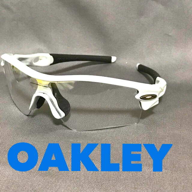 Oakley - オークリー Radar スポーツ サングラス 透明の通販 by テルミン's shop｜オークリーならラクマ
