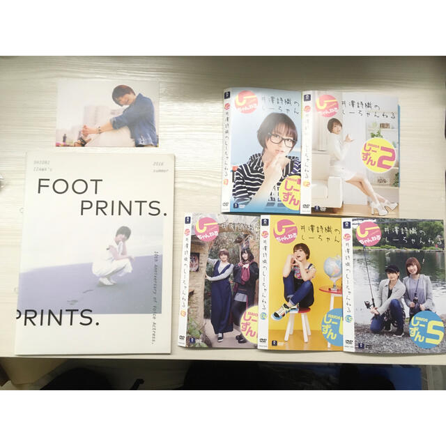 井澤詩織 FOOT PRINTS & 井澤詩織のしーちゃんねる シーズン1~5アイドルグッズ