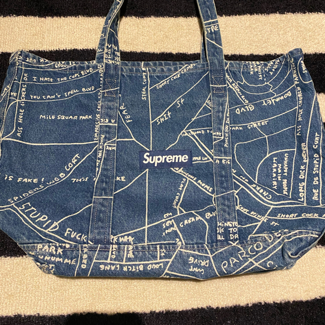 バッグSupreme Gonz Map Denim Tote 専用です。