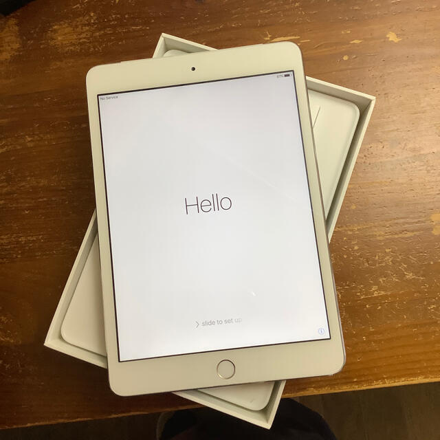 iPadmini 3Wi-Fi Cellular16GBsilver送料込み