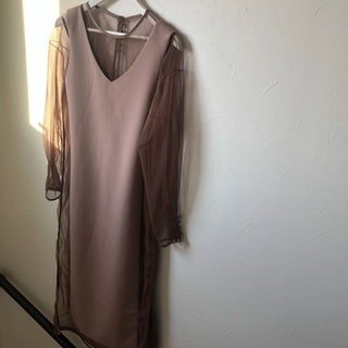 Ameri VINTAGE - ameri vintage TULLE DOCKING DRESSの通販 by 断捨離 