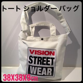 ヴィジョン ストリート ウェア(VISION STREET WEAR)のVISION トートバッグ ショルダー キャンバス エコバッグ 帆布 大容量(トートバッグ)