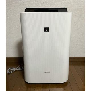 シャープ(SHARP)のシャープ 空気清浄機 KC-E50-W プラズマクラスター　加湿機能あり(空気清浄器)