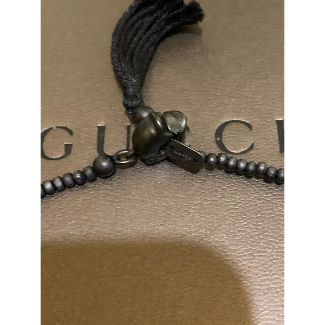 Gucci(グッチ)のGUCCI ウッドクロス　ネックレス メンズのアクセサリー(ネックレス)の商品写真