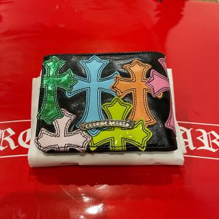 クロムハーツ(Chrome Hearts)の新品 レア クロムハーツ マルチカラー 1snap ウォレット 財布 2つ折り(折り財布)