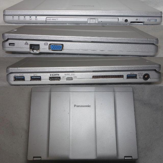 Panasonic(パナソニック)のLet'snote CF-SZ5◆i5-6300U/SSD/4G/DVDRW スマホ/家電/カメラのPC/タブレット(ノートPC)の商品写真