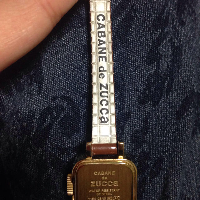 CABANE de ZUCCa(カバンドズッカ)のズッカ 腕時計 キャラメル レディースのファッション小物(腕時計)の商品写真
