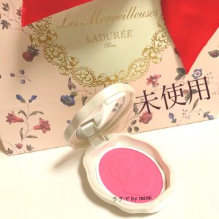 レメルヴェイユーズラデュレ(Les Merveilleuses LADUREE)の未使用 プレストチーク N06 LADUREE(チーク)