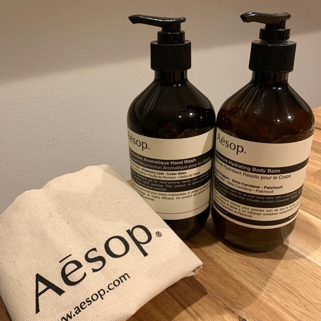 Aesop ハンドソープ＆ボディバームセット ホットセール www.gold-and