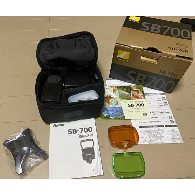 Nikon(ニコン)のNikon ストロボ　SB-700 中古品　美品 スマホ/家電/カメラのカメラ(ストロボ/照明)の商品写真